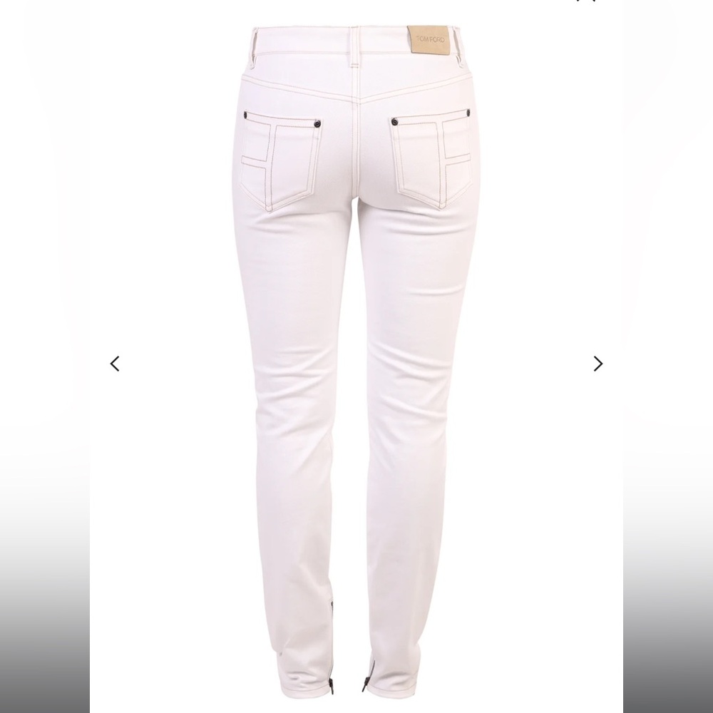 Tom Ford Zip Cuff Slim Fit Jeans NWT